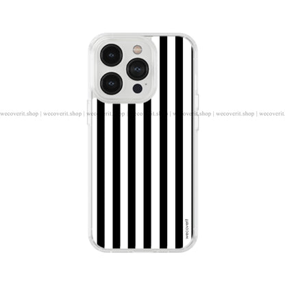 Mono Stripe Aesthetic Soft Cover