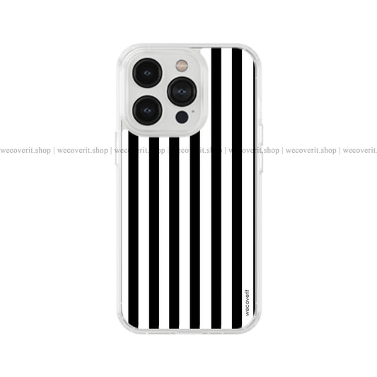 Mono Stripe Aesthetic Soft Cover