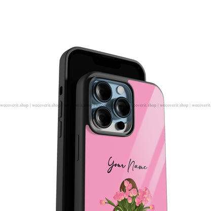 Sweet Tulip Era Illustration Premium Glossy Phone Cover