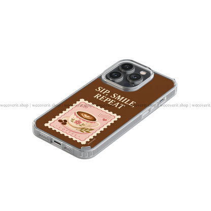 Coffee Postcard Soft Mobile Cover