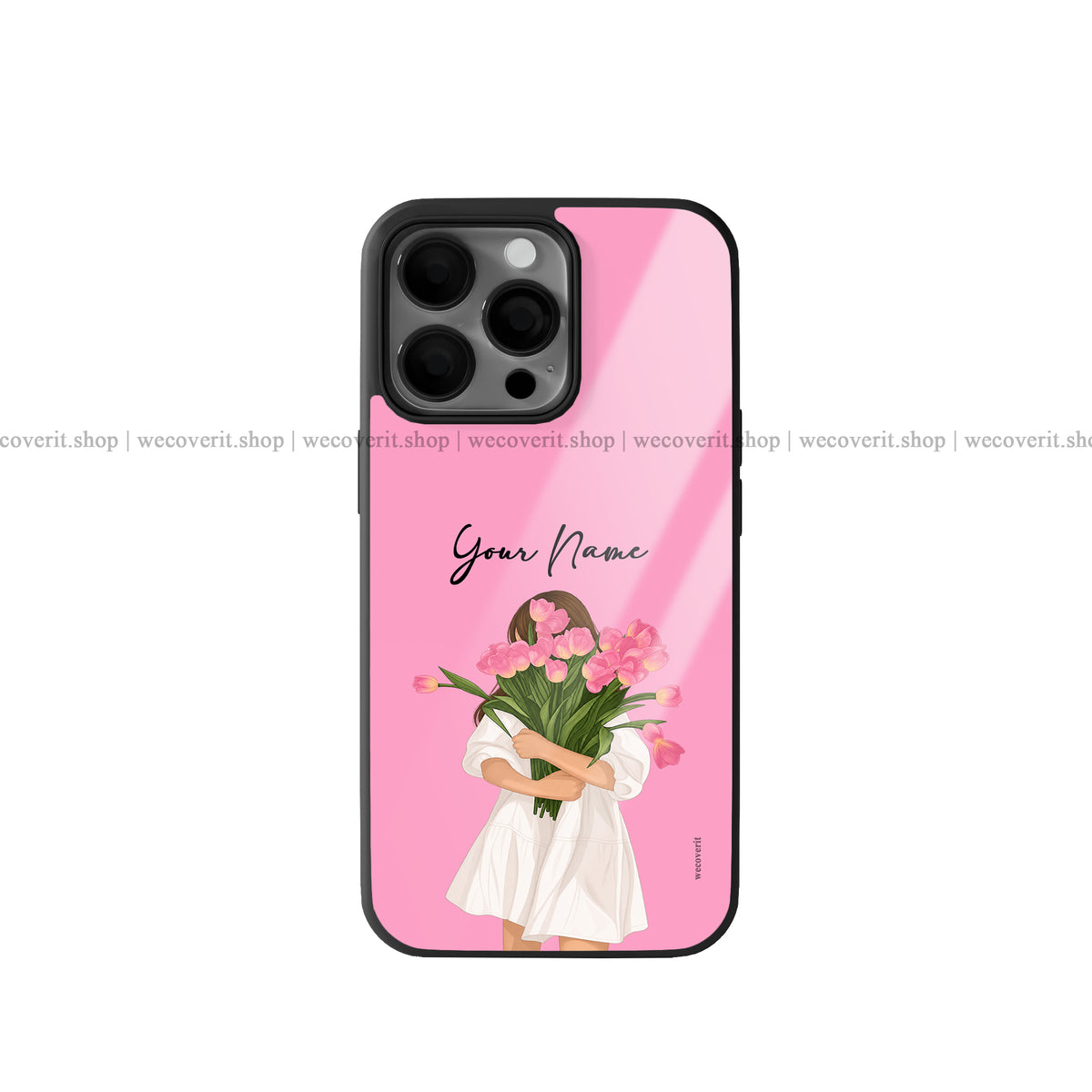 Sweet Tulip Era Illustration Premium Glossy Phone Cover