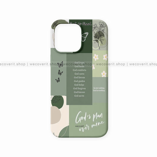 Shades of Green Aesthetic Mobile Cover