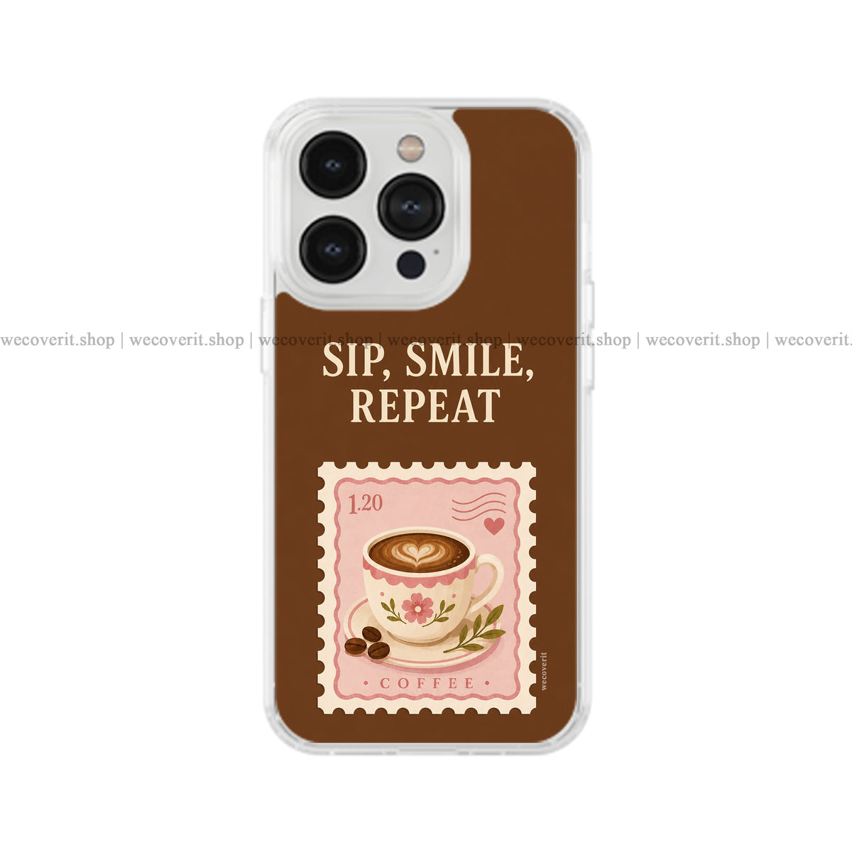 Coffee Postcard Soft Mobile Cover
