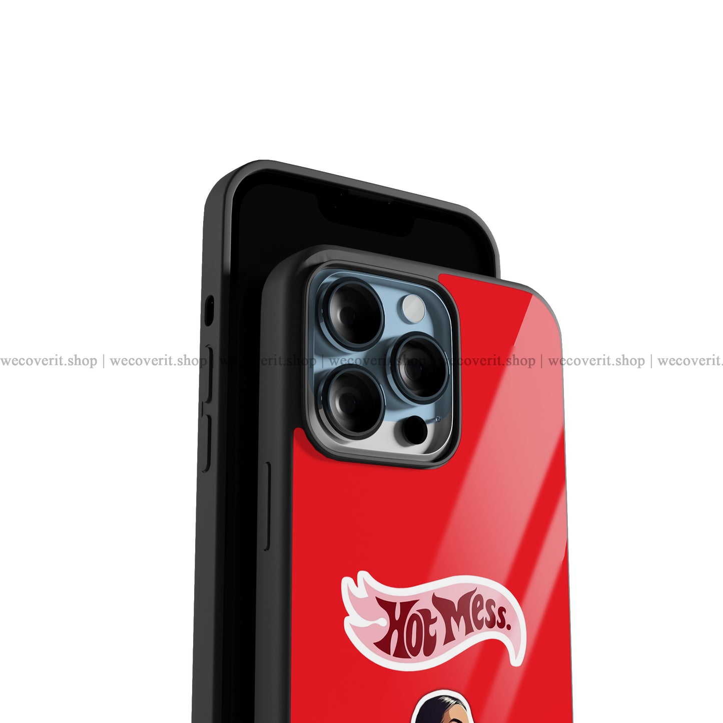 Hot Mess Premium Glossy Phone Cover
