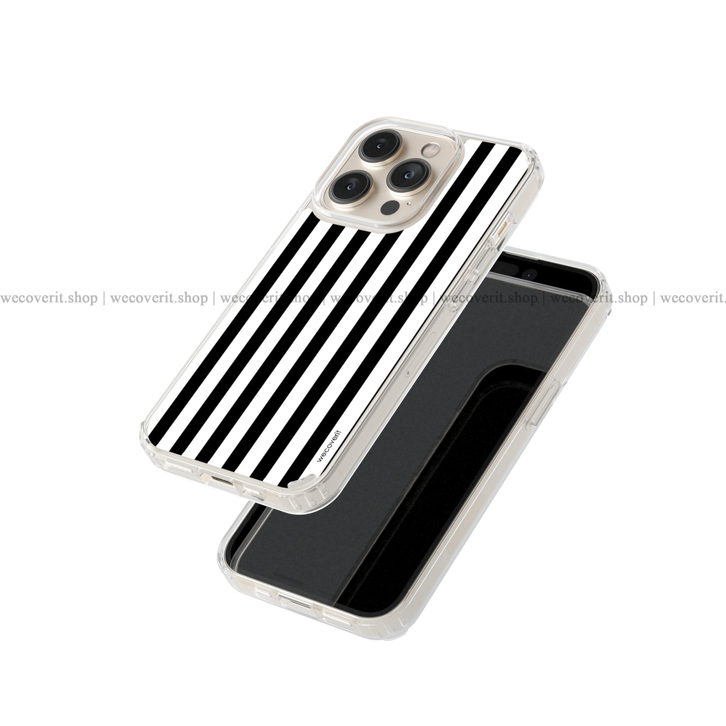 Mono Stripe Aesthetic Soft Cover