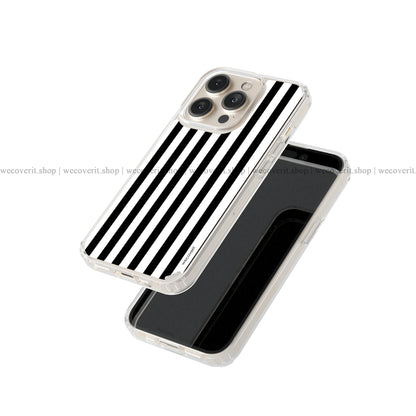 Mono Stripe Aesthetic Soft Cover