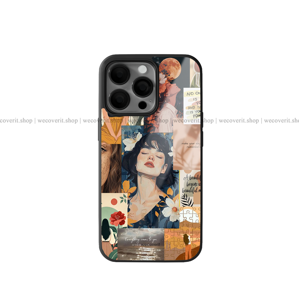 Aesthetic Motivation Premium Glossy Phone Cover