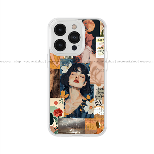 Aesthetic Motivation Soft Mobile Cover