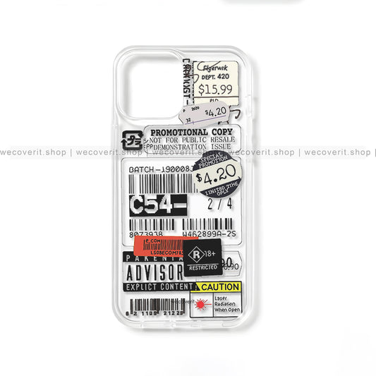 Aesthetic Transparent Mobile Cover