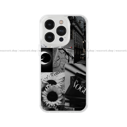 Aesthetic In Black Soft Mobile Cover
