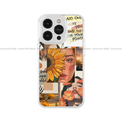 Aesthetic In Orange Soft Mobile Cover