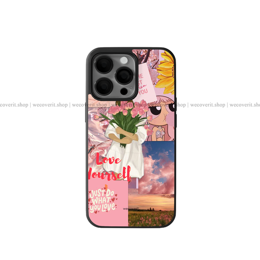 Aesthetic In Pink Premium Glossy Phone Cover