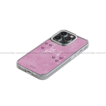 Be Yourself Motivational Aesthetic Soft Mobile Cover