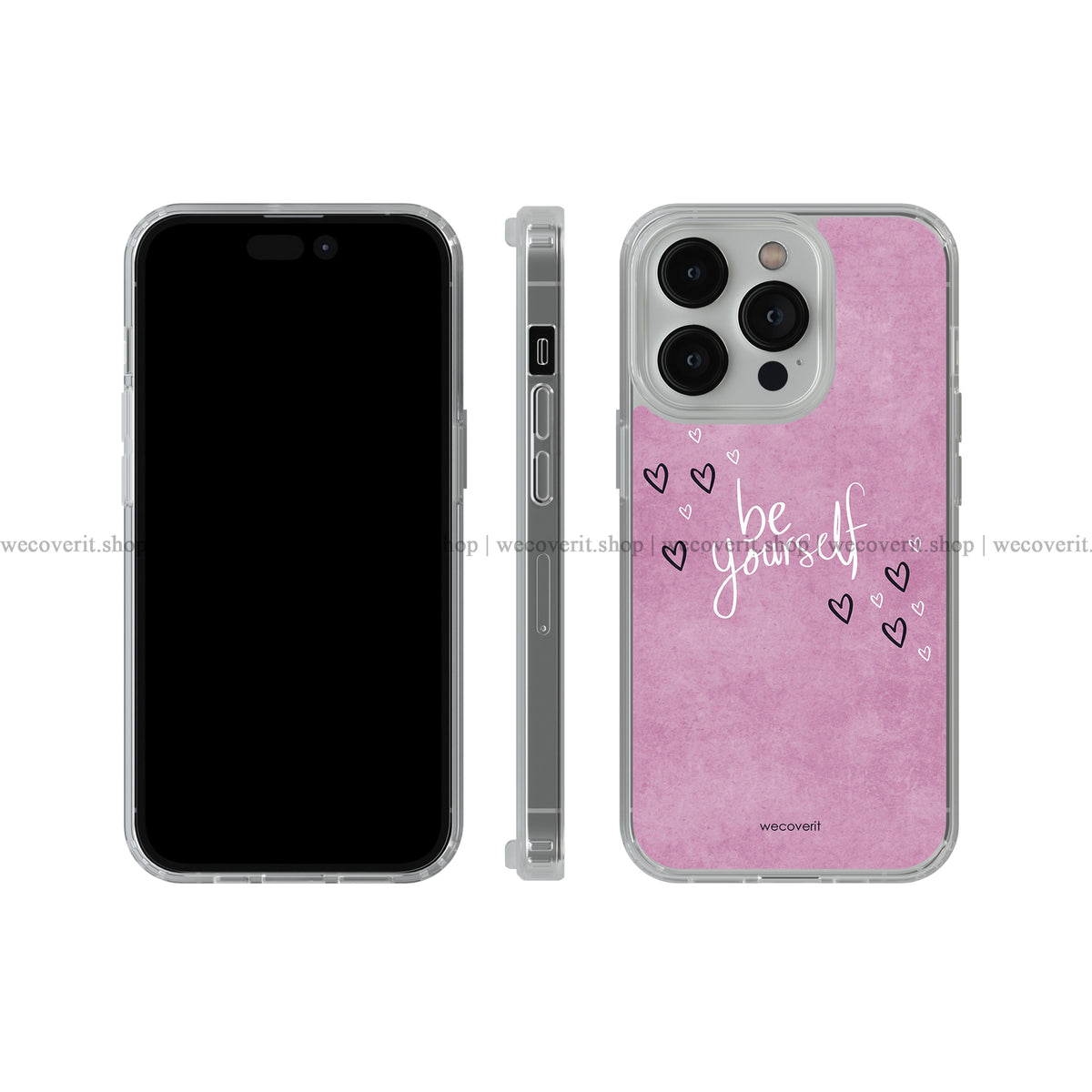 Be Yourself Motivational Aesthetic Soft Mobile Cover