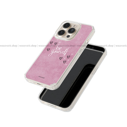 Be Yourself Motivational Aesthetic Soft Mobile Cover
