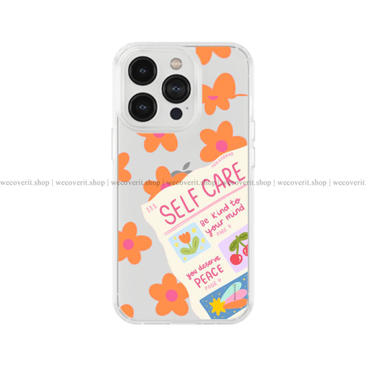 Bloom Therapy Transparent Mobile Cover