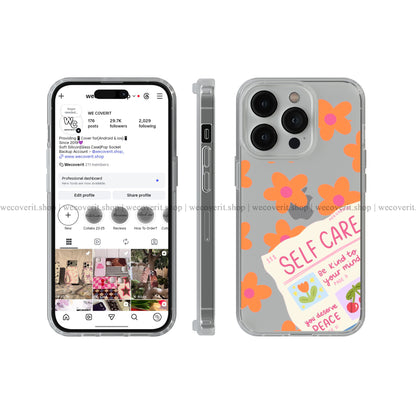 Bloom Therapy Transparent Mobile Cover