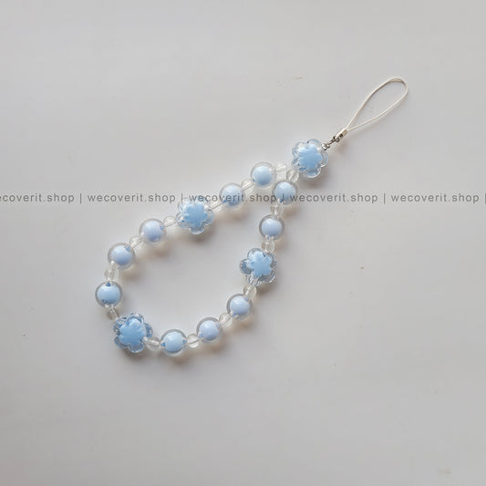 Blue Pearl Mobile Charm
