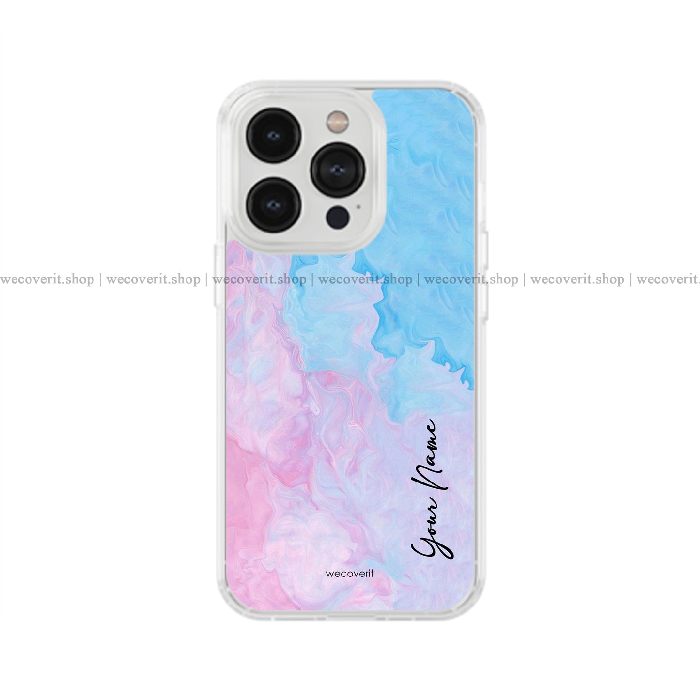 Blupnk Fluid Name Soft Mobile Cover
