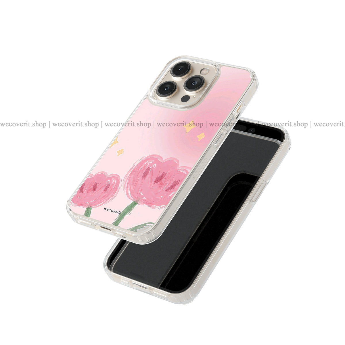Blush Blooms Kawai Soft Mobile Cover
