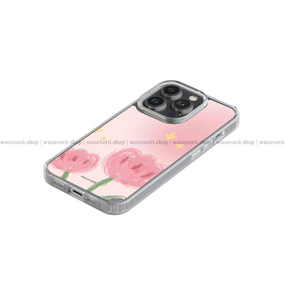 Blush Blooms Kawai Soft Mobile Cover