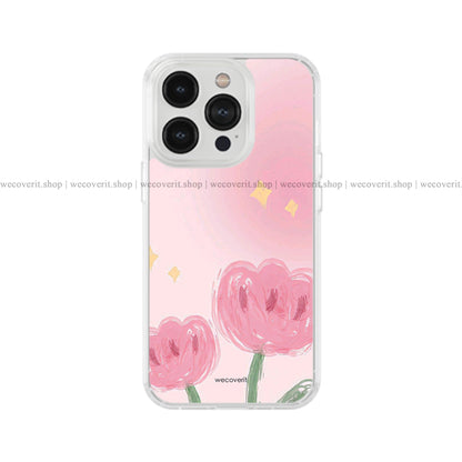 Blush Blooms Kawai Soft Mobile Cover