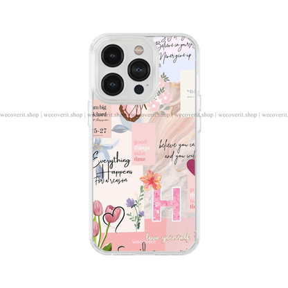 Blush Notes Aesthetic Soft Mobile Cover