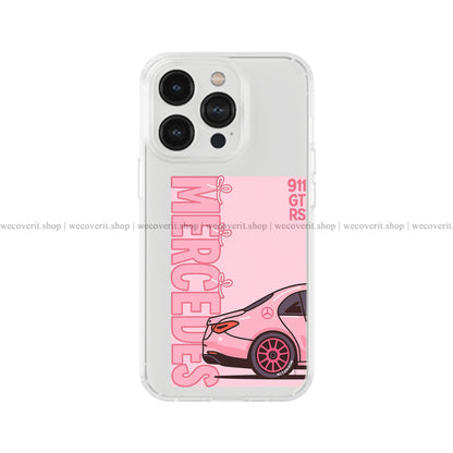Blush Speed Transparent Mobile Cover