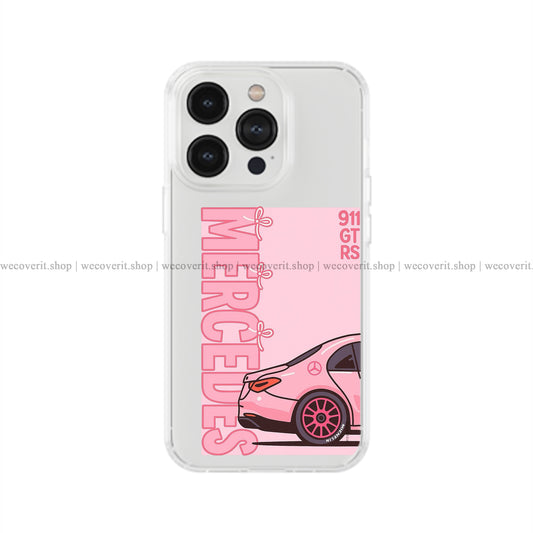 Blush Speed Transparent Mobile Cover