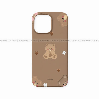 Brown Teddy Mobile Cover