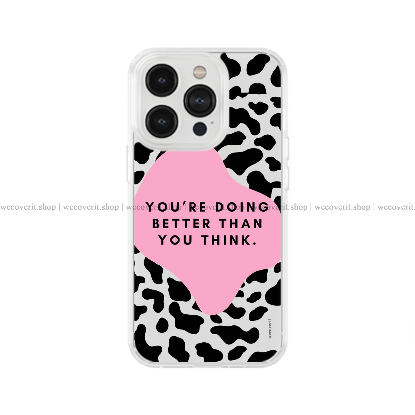 Candy Drift Transparent Mobile Cover