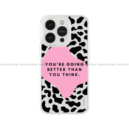 Candy Drift Transparent Mobile Cover