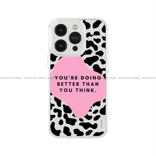 Candy Drift Transparent Mobile Cover