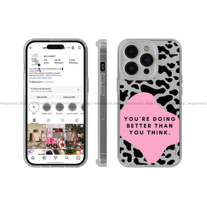 Candy Drift Transparent Mobile Cover