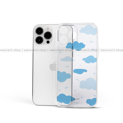 Cloud Melody Transparent Mobile Cover