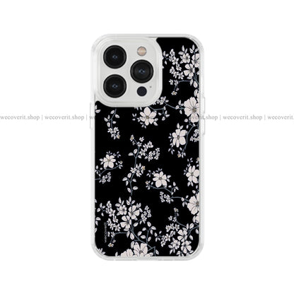 Dark Aesthetic Floral Soft Mobile Cover