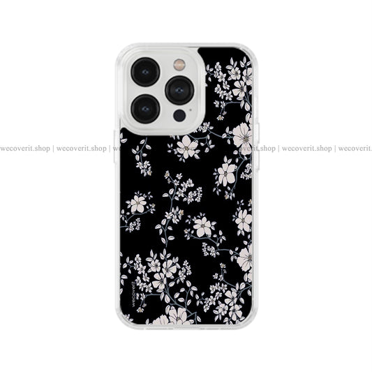 Dark Aesthetic Floral Soft Mobile Cover