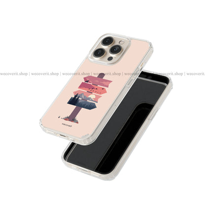 Direction Boards Travel Soft Mobile Cover
