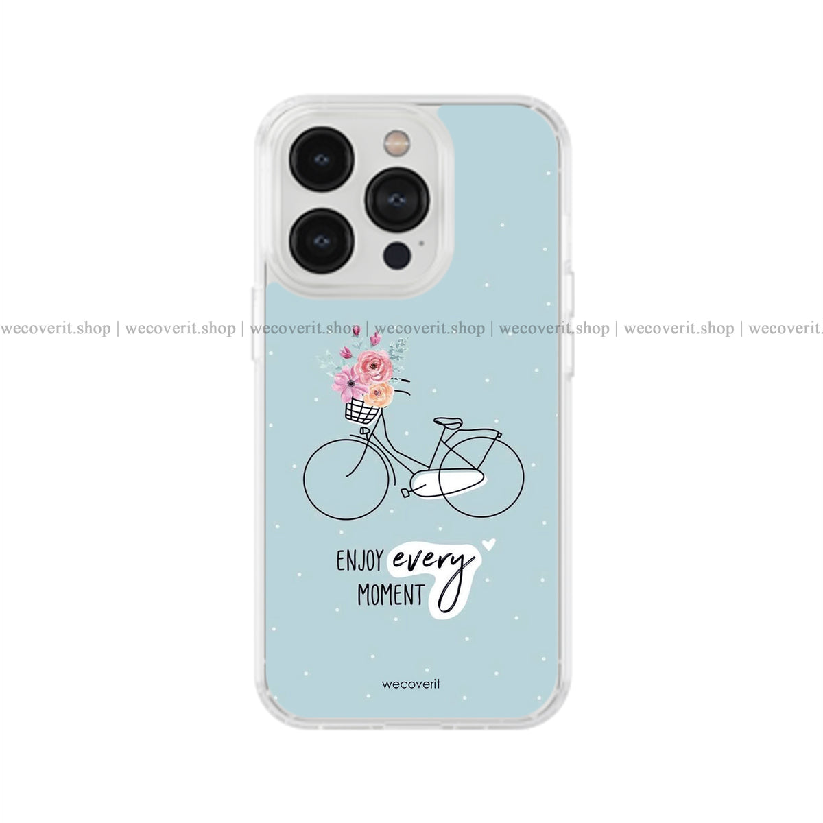 Enjoy Every Movement Motivational Aesthetic Soft Mobile Cover
