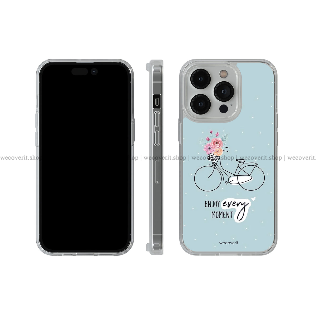 Enjoy Every Movement Motivational Aesthetic Soft Mobile Cover