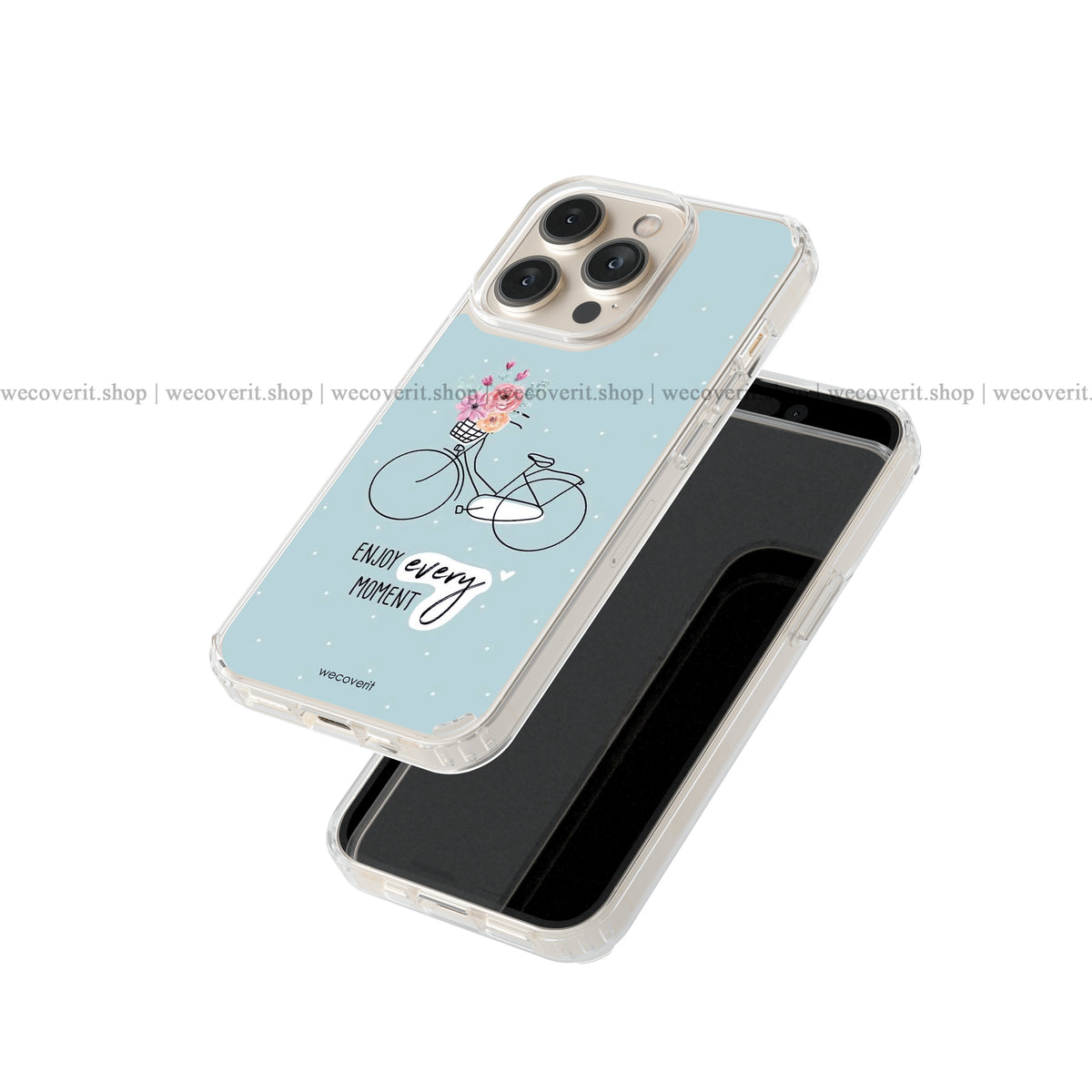 Enjoy Every Movement Motivational Aesthetic Soft Mobile Cover