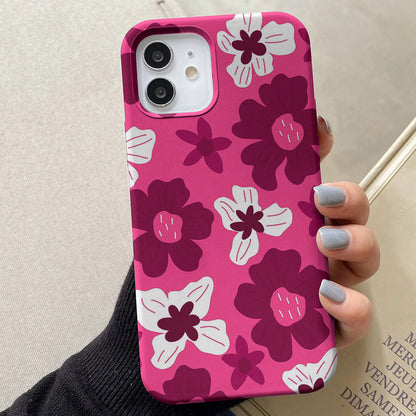 Cute Pink Flowers Floral Cover