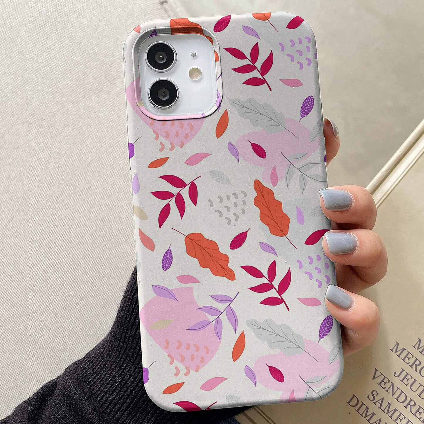 Leaves Pattern Floral Cover