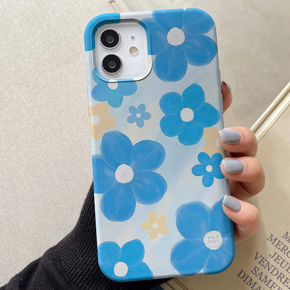 Blue Flowers Aesthetic Floral Cover
