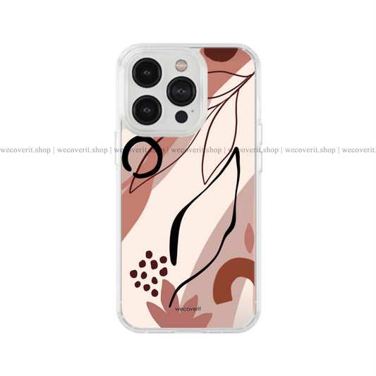 Floral Pattern Abstract Soft Mobile Cover