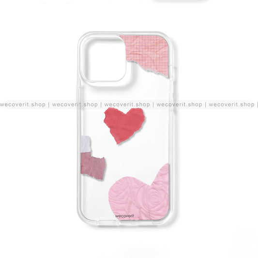 Heart Transparent Mobile Cover