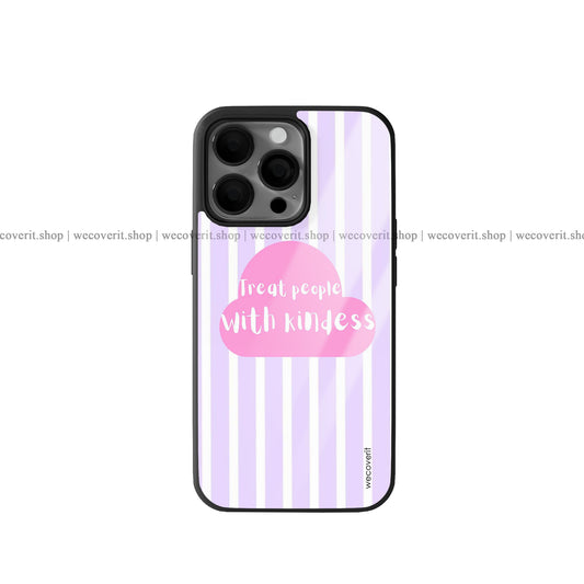 Kindess Vibes Aesthetic Premium Glossy Phone Cover