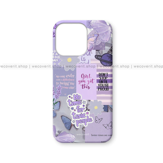 Lavender Vibe Aesthetic Mobile Cover