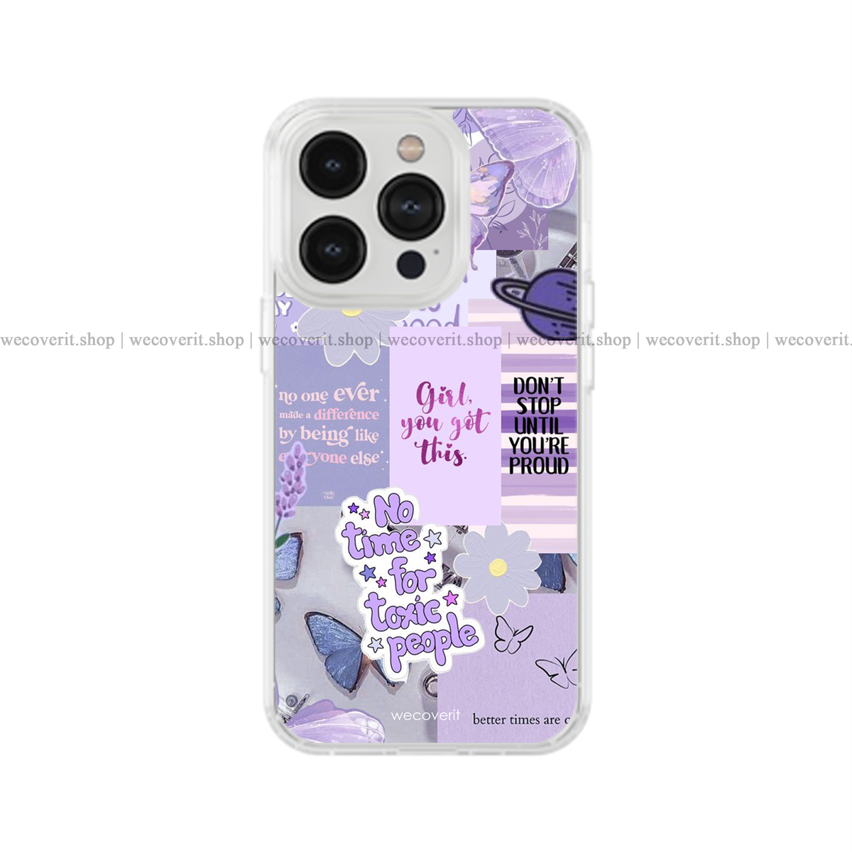 Lavender Vibe Aesthetic Soft Mobile Cover