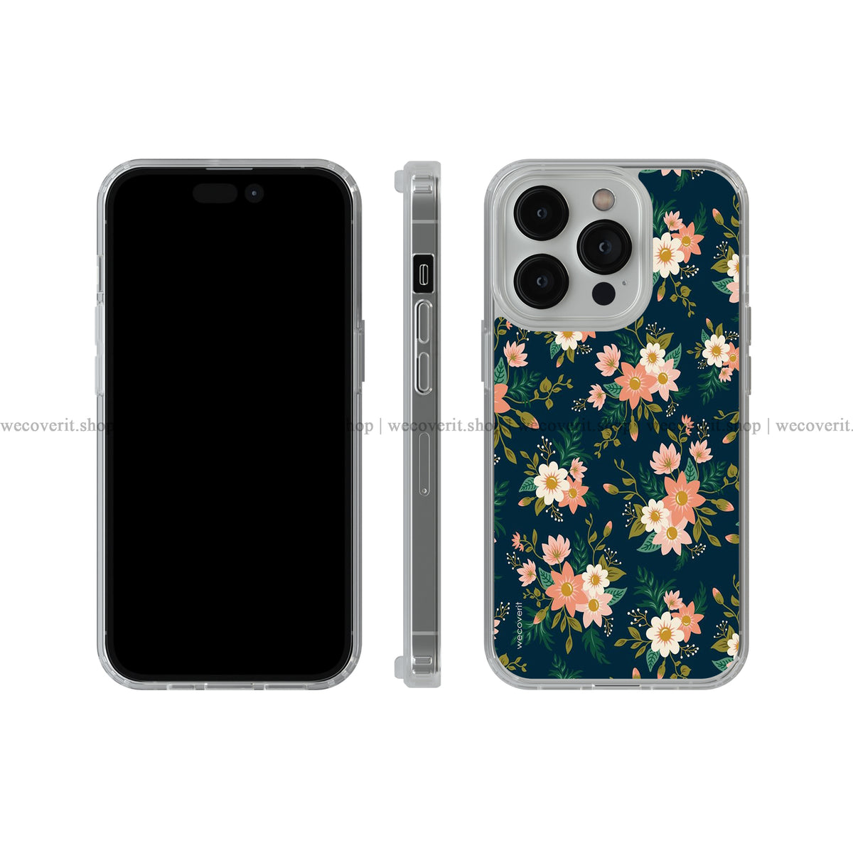 Mini Floral Soft Mobile Cover